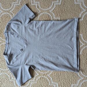 Athleta Seamless Tee Grey EUC